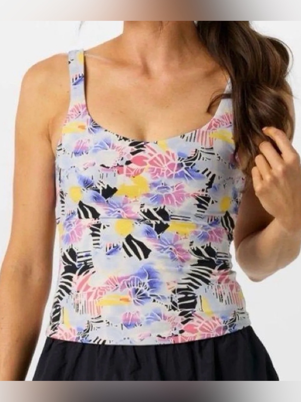 Free People Movement Printed Tank Top XS